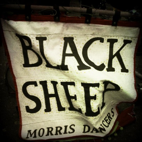 The Flag of the Black Sheep Morris Dancers