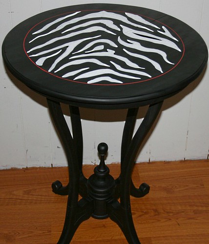 Accent/Pedestal Table by Rick Cheadle Art and Designs