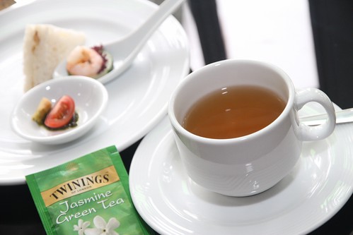 Jasmine green tea enjoyed with an assortment of canapes and light sandwiches (1024x683)