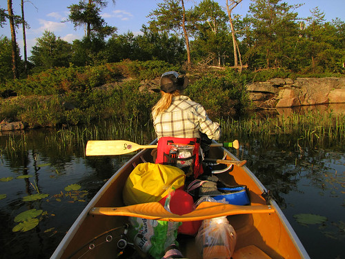 Canoeing on the French River (Dokis), Ontario, July 03-08, 2011