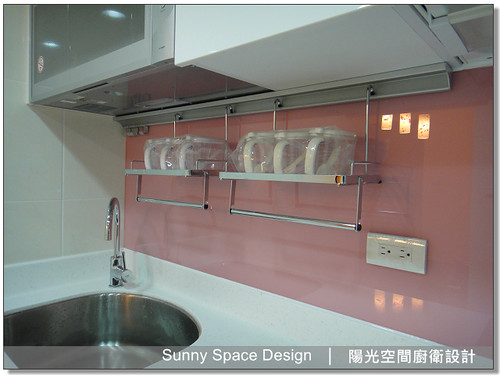 廚具工廠-蘆洲光華路林小姐一字型廚具：易利鈎-陽光空間廚衛設計