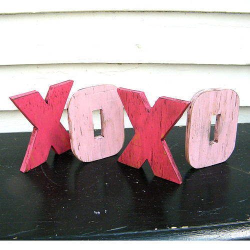 XOXO Wooden Letters from SlippinSouthern