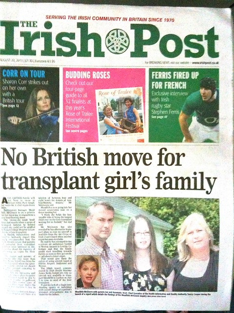Last edition of the Irish Post