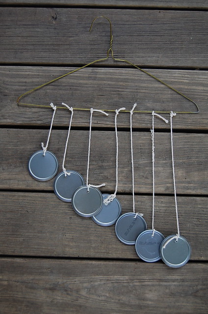 recycled wind chime