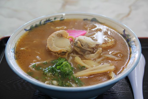 Miso ramen with scallops ホタテ味噌ラーメン