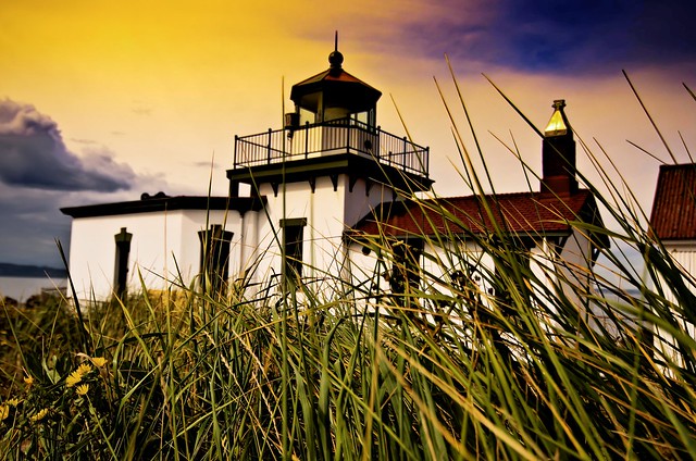West Point USCG Lighthouse - Discovery Park, Seattle, WA