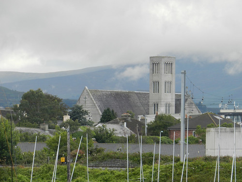 Holy Redeemer Church, pictured from Bray harbour
