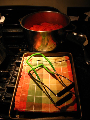 Tomato heaven: scene from the stove