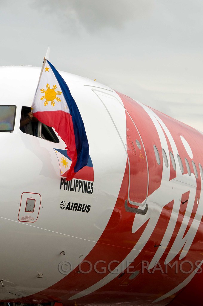 AirAsia A320 and Philippine Flag