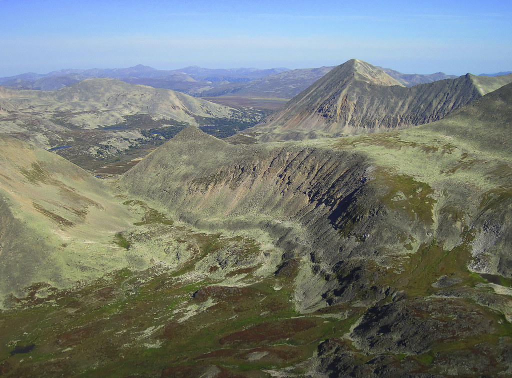 : Altai mountains aerial