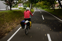 Shiroishi Cycling Road, Sapporo, Hokkaido, Japan