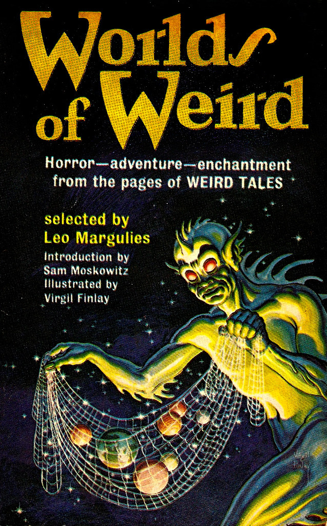 Virgil Finlay - Worlds of Weird, Cover