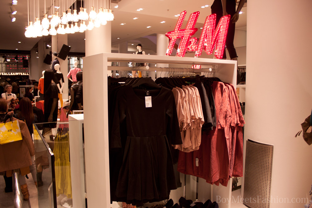 H&M opens in Selfridges - launch day