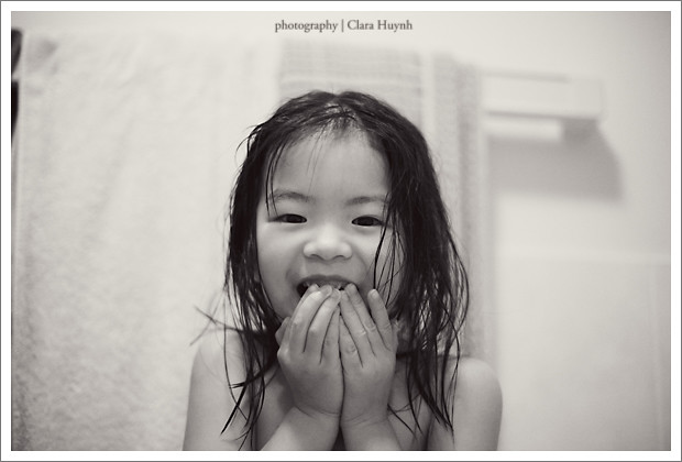 August 31 - Bathtime Cheekiness
