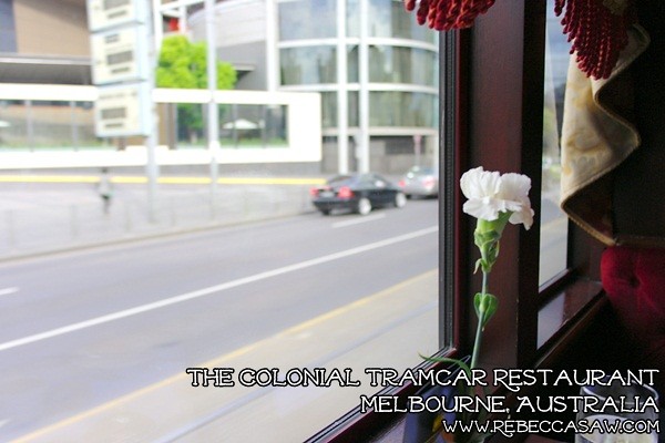 the colonial tramcar restaurant Melbourne-11