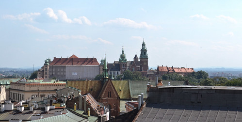 Wawel desde la Torre del Ayuntamiento