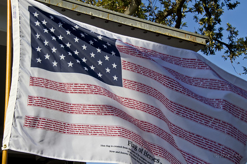 9-11 10th Anniversary Flag of Heroes