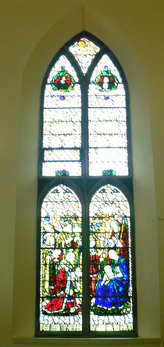 Stained glass window (east)