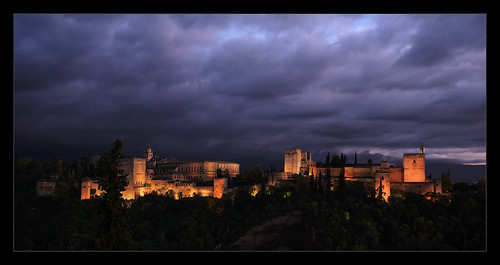 Alhambra by Night... by ZbigD