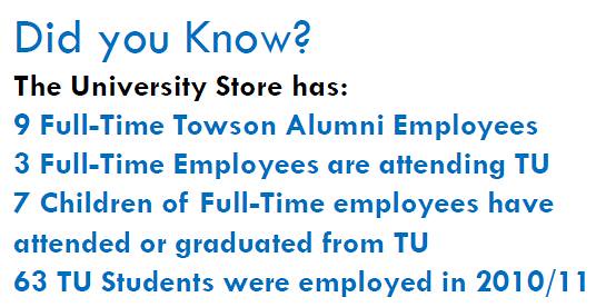 MBS Foreword Online - Towson University Bookstore - Annual Report