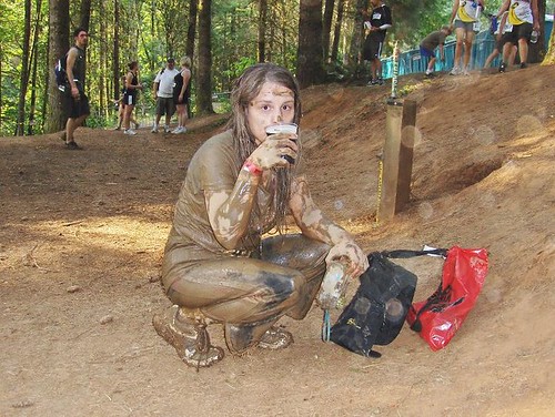 Mud, sweat and beer.