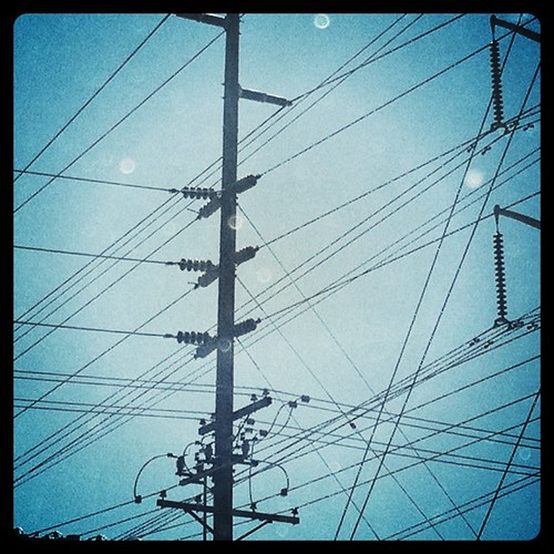 227/365 - Power lines by Diane Meade-Tibbetts