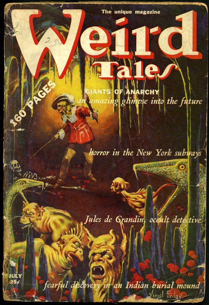 Virgil Finlay - Weird Tales, July 1939