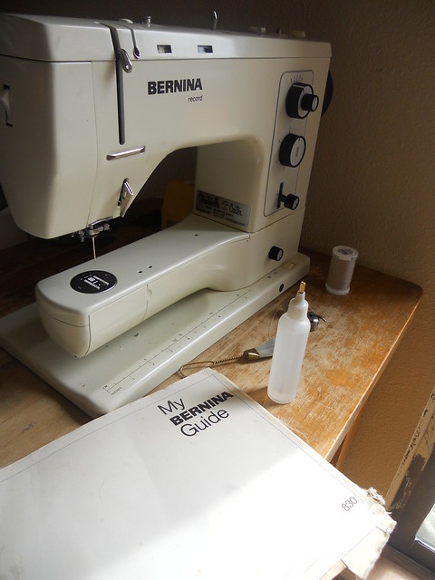 Sewing machine maintenance day