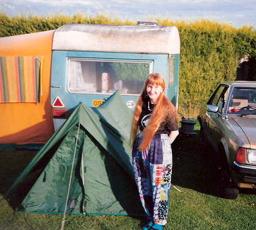 Me on the campsite