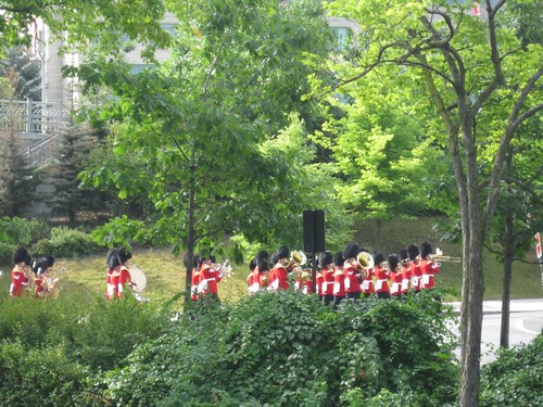 Ceremonial Guard in Confederation Park