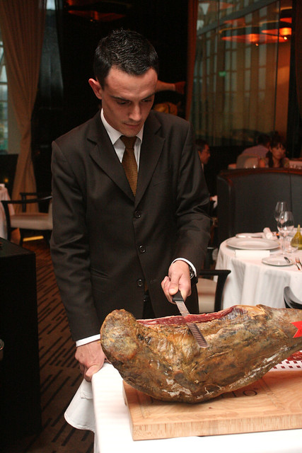 Guy Savoy guests get this rolled up to their tableside