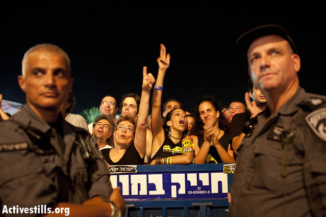 Protest for social Justice, Tel Aviv, Israel, 3/9/2011.