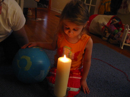 our birthday rhythm - Lena's 4th birthday - 2007