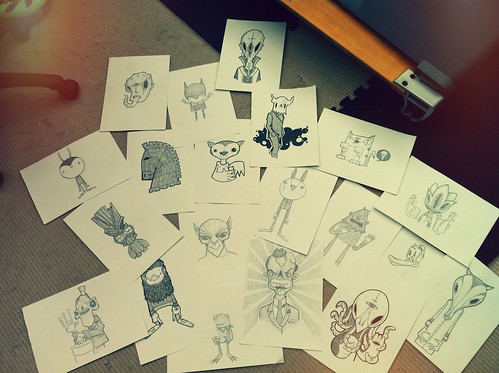 A weeks worth of scribbles. by [rich]
