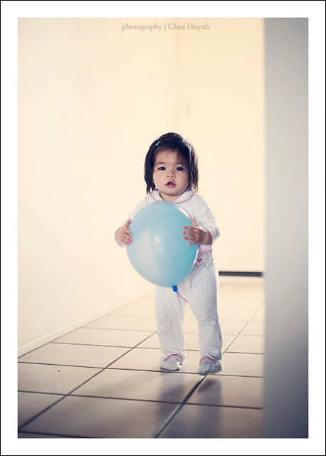 August 14 - Sunday Morning, Pajamas and a Blue Balloon