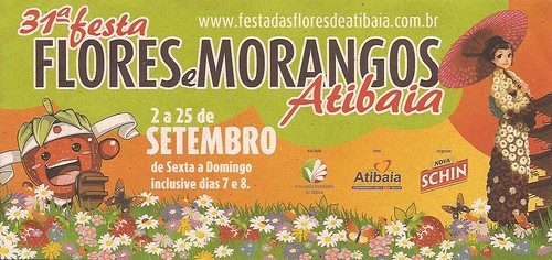 31ª Festa Flores e Morangos ATIBAIA by Minhas Bolsas