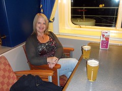 Beer on the ferry
