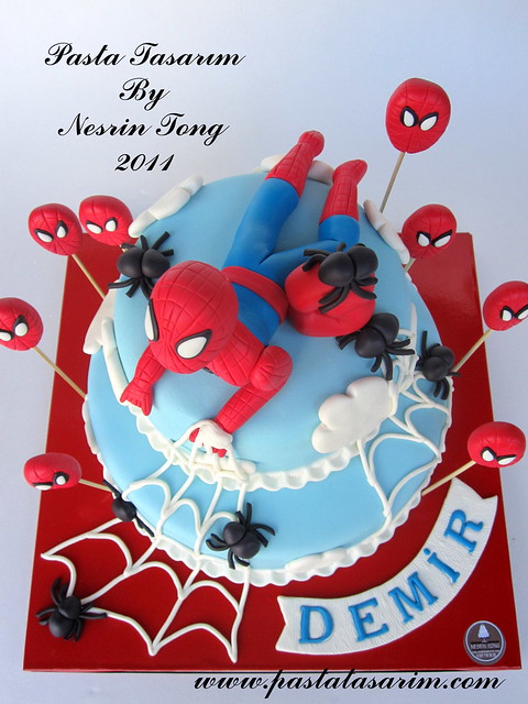  SPIDERMAN CAKE- DEMIR BIRTHDAY