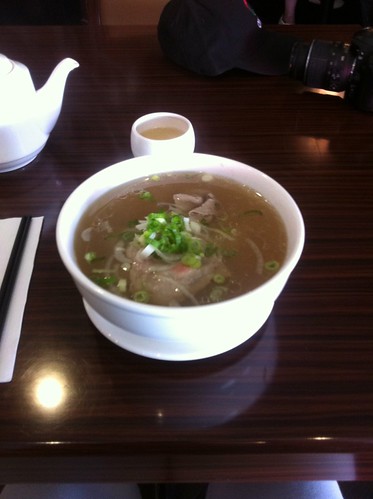 Pho with Medium Rare Beef by raise my voice
