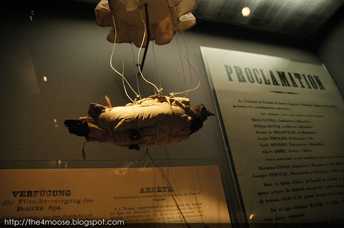 Imperial War Museum - Parachute Pigeon