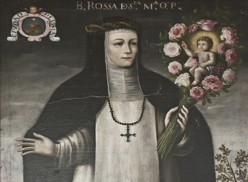 St Rose of Lima by Lawrence OP