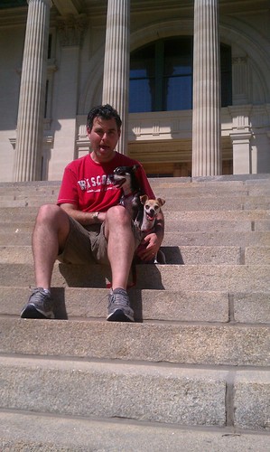 Steve, Dogs & Topeka Capitol