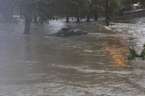 Flooded Volkswagen