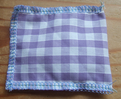 sewn pouch