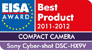 Logo de EISA AWARD Best product 2011-2012 Compact Camera