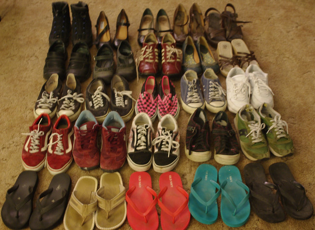 Cataloging shoes