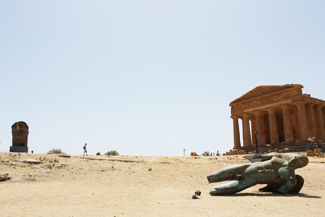 temples and sculptures of agrigento, sicicly