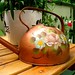Hand Painted Copper Watering Can
