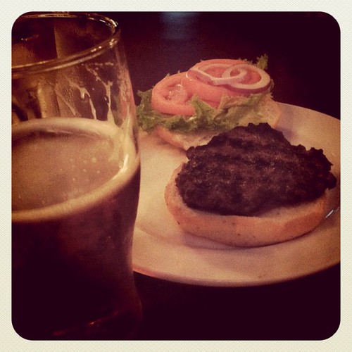 Burgers and beers for books