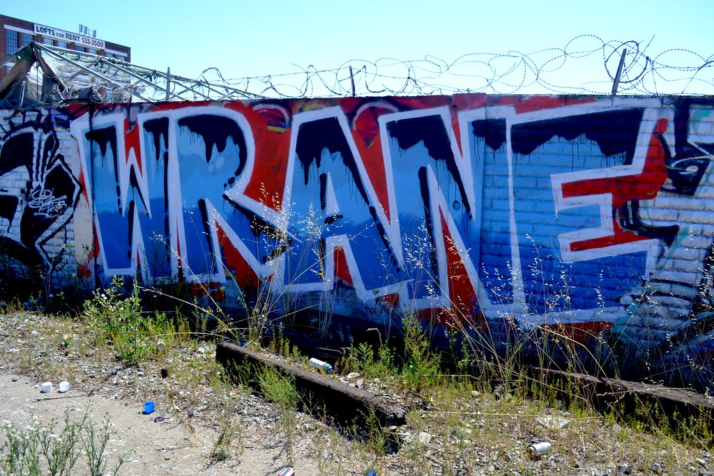 WRANE, the yard, Graffiti, Oakland